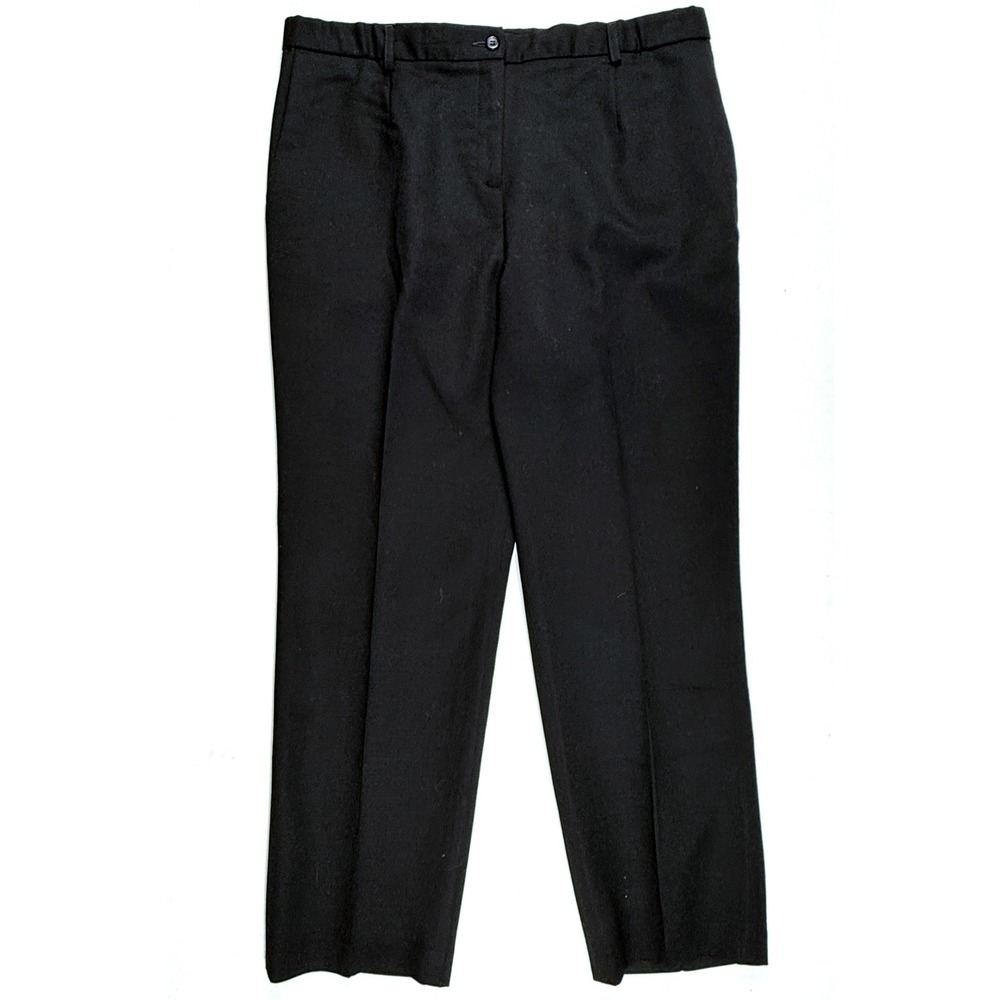 Pendleton Black Wool Blend Pleated High Waisted D… - image 3